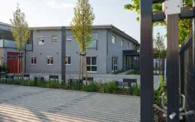 Neue Firmenaußenanlagen